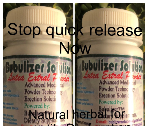 2 Bottles of Bubulizer Solution Lutea  Extra Action